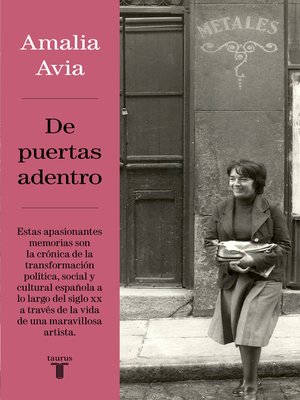 cover image of De puertas adentro